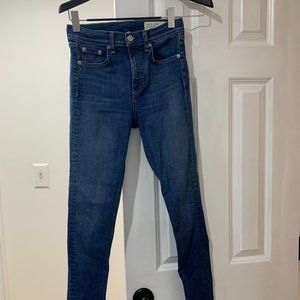 NWOT Rag & Bone high rise skinny jean